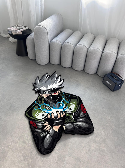 Handmade Anime Character Rug: Custom Home Decor