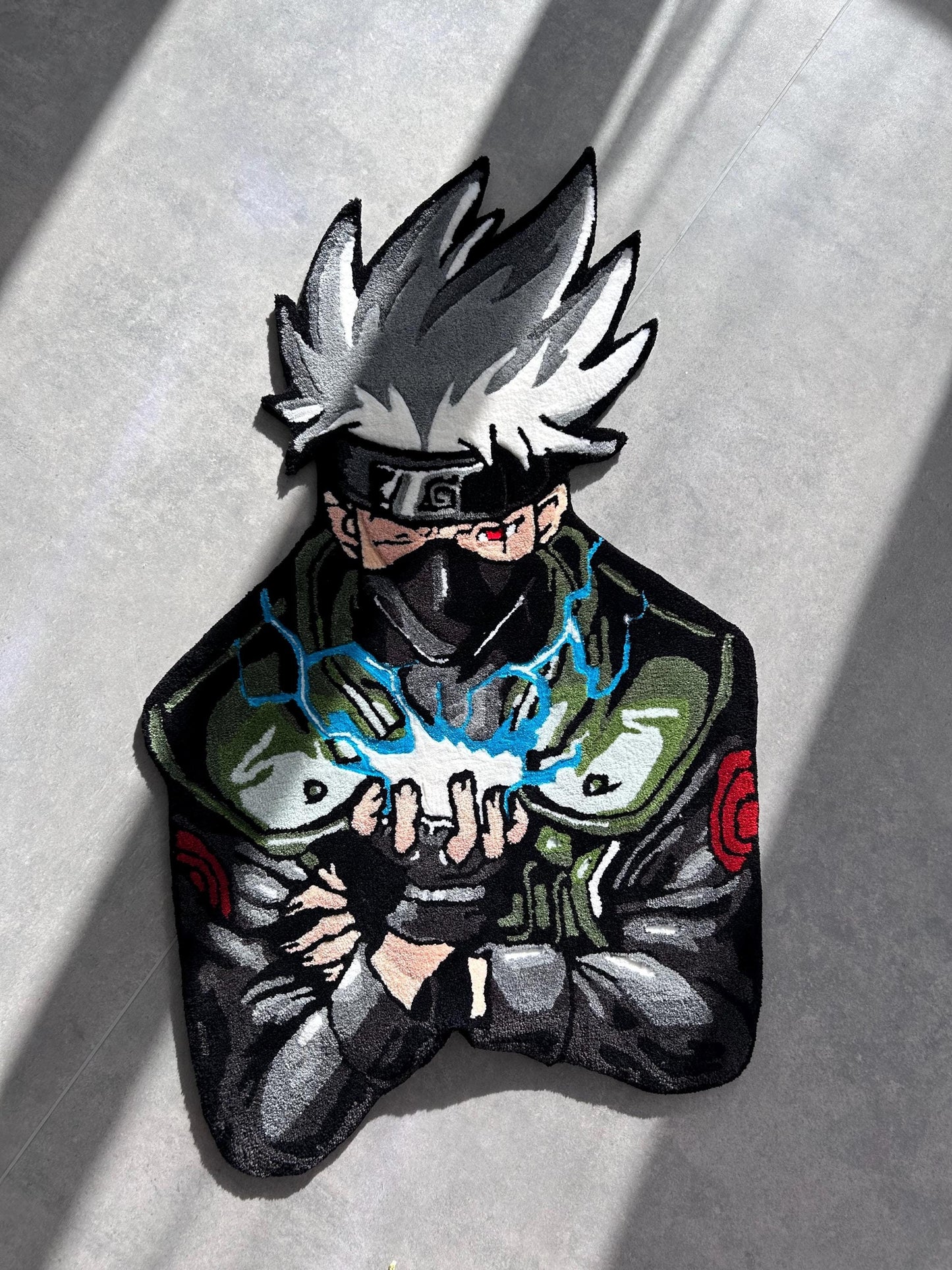 Handmade Anime Character Rug: Custom Home Decor