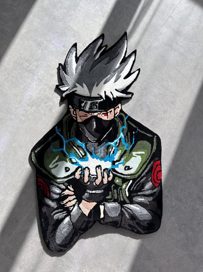 Handmade Anime Character Rug: Custom Home Decor