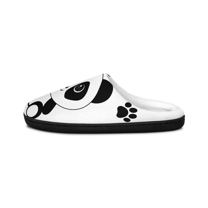 Kawaii Panda Slippers: Women's Cozy Flannel Fleece House Shoes