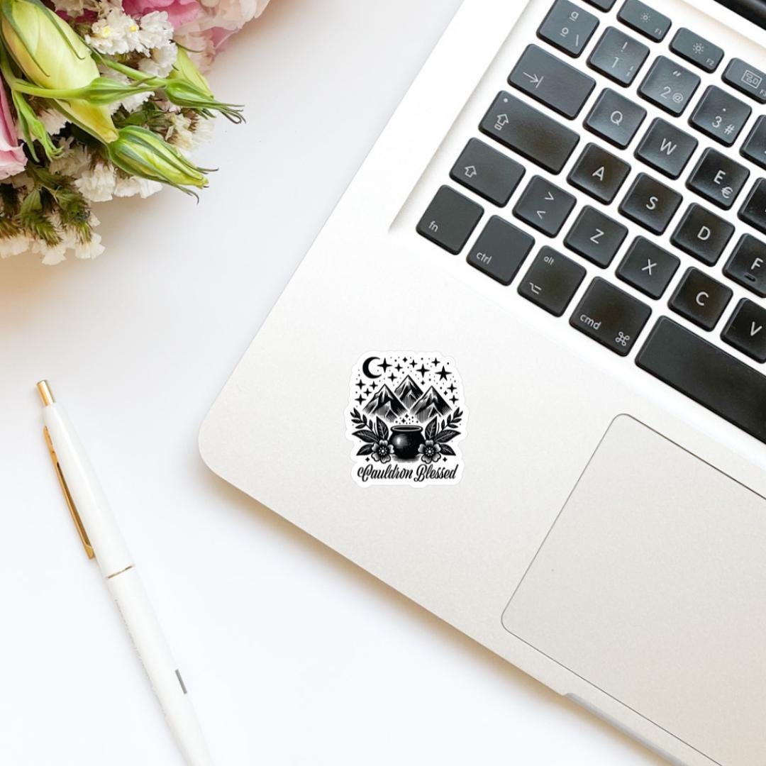 ACOTAR Cauldron Blessed Sticker, Kindle Sticker, Bookish Sticker, Book Sticker, Gift For Bookworms, Book Lover, ACOMAF, Book Inspired