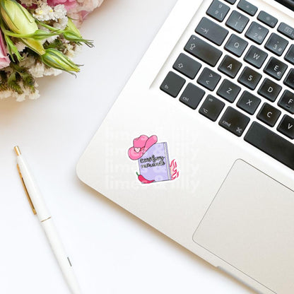 Cowboy Romance Book Sticker | Kindle Stickers | Bookish Stickers | Trendy Stickers | Western | Cowgirl | Romance Tropes | Spicy Romance