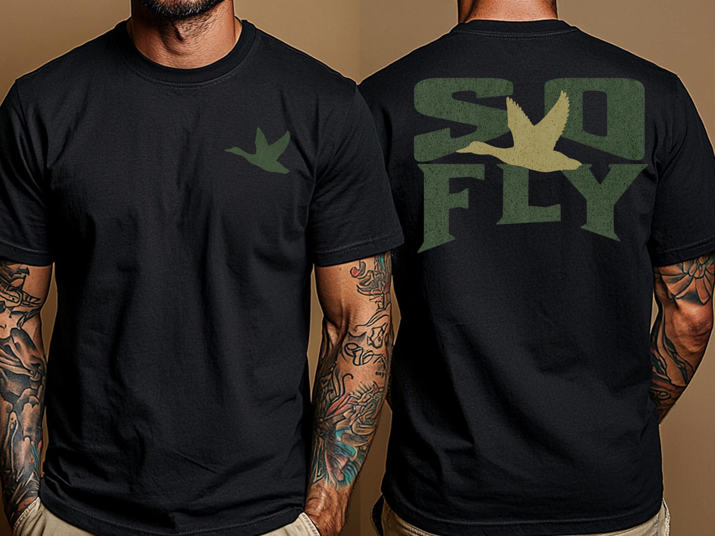 Duck Hunter 'So Fly' Unisex Tee - Bella Canvas Hunting Shirt