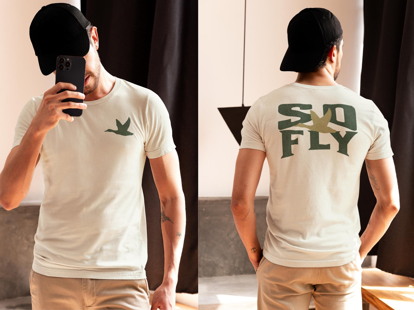Duck Hunter 'So Fly' Unisex Tee - Bella Canvas Hunting Shirt