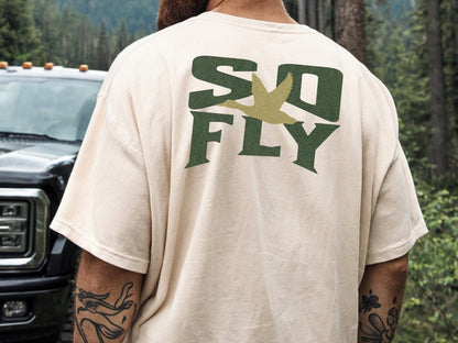 Duck Hunter 'So Fly' Unisex Tee - Bella Canvas Hunting Shirt
