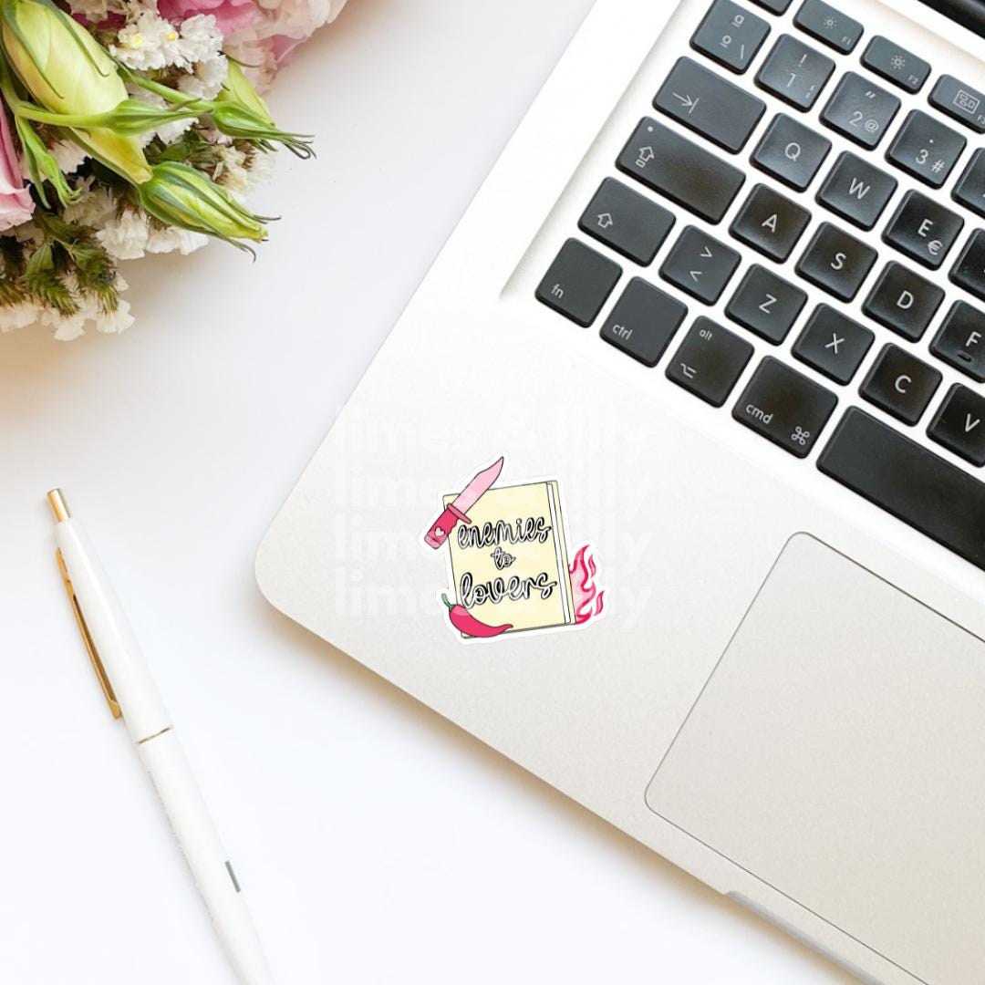 Enemies to Lovers Spicy Romance Book Sticker | Romance Tropes | Bookish stickers | kindle stickers | Trendy Stickers | Mood Reader