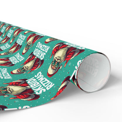 Skibidi Rizzmas Santa Wrapping Paper - Funny Christmas Gift Wrap