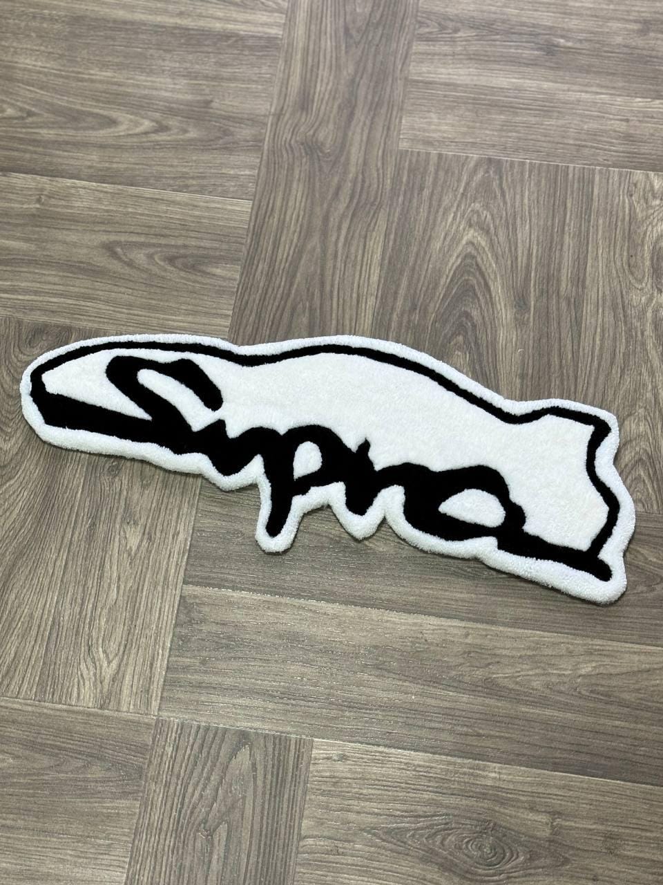 Custom Rug Tufted Rugs for bedroom aesthetic Gifts for him Car rugs Logo rug Toyota supra rug Man cave decor Garage decor Hotwheels rug jdm