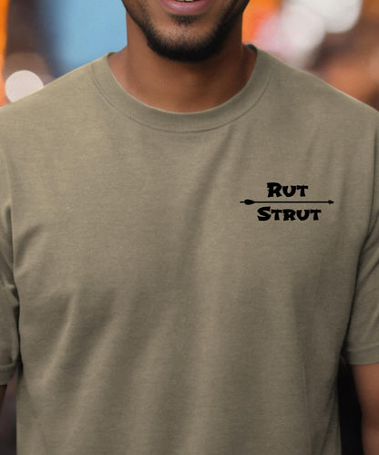 In Spring We Strut Shirt | Funny Turkey & Deer Hunting Tee | Comfortable Unisex Outdoor Adventure Tee