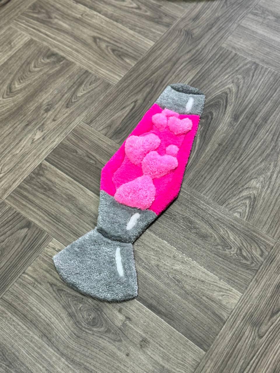 3D Lava Lamp rug Hand tufted rug cute rug custom rug Rugs for bedroom aesthetic custom lava lamp valentines day rug mug rug funky rug kids