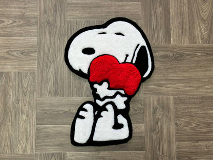 3Dfluffy custom rug.Fun rug.Cute tufted rugs.Rugs for bedroom aesthetic.Hand tufted rug.Cool rug.Anime rug Kids rug valentine gift.Heart rug