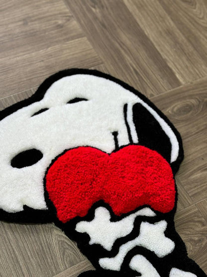3Dfluffy custom rug.Fun rug.Cute tufted rugs.Rugs for bedroom aesthetic.Hand tufted rug.Cool rug.Anime rug Kids rug valentine gift.Heart rug