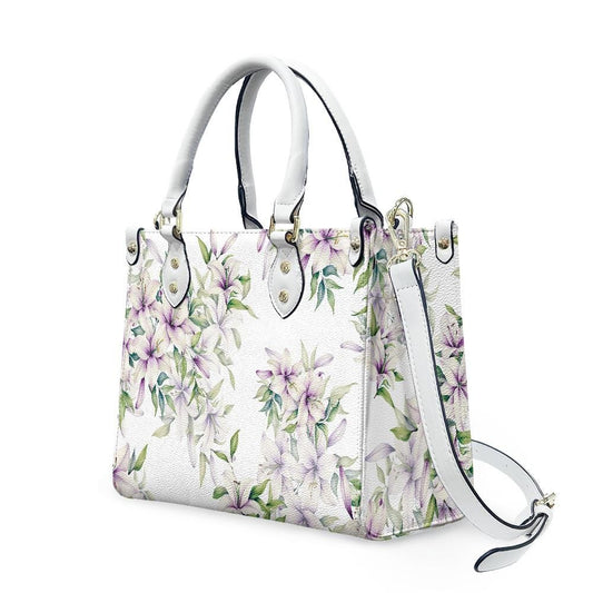 Ladies PU handbag With Floral Design, Floral Handbag, Women's Shoulder Bag, Shoulder Bag, Ladies Work Bag, Elegant Handbag, Versatile Bag