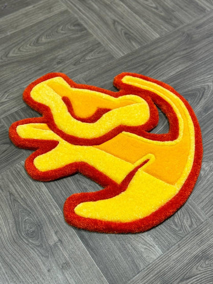 Kids rug.Cute rug.Hand tufted rug.Cool rug.baby room rug.Rugs for bedroom aesthetic.Custom Tufted rug.designer rug.lion rug Animal rugs.