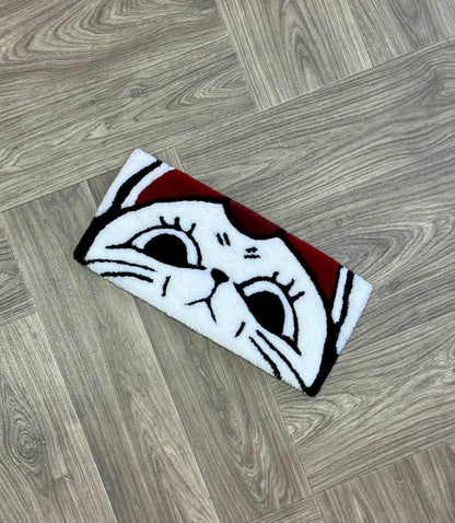 Keyboard tufted keyboard rug keyboard rest Custom rug keyboard turbo granny fuzzy desk carpet turbo cat rug cute rug lucky cat cool rugs