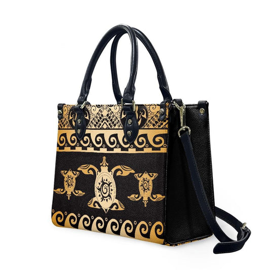 Ladies PU handbag With Sea Turtles, Women's Shoulder Bag, Everyday handbag, Ladies Work Bag, Elegant Handbag, Versatile Bag