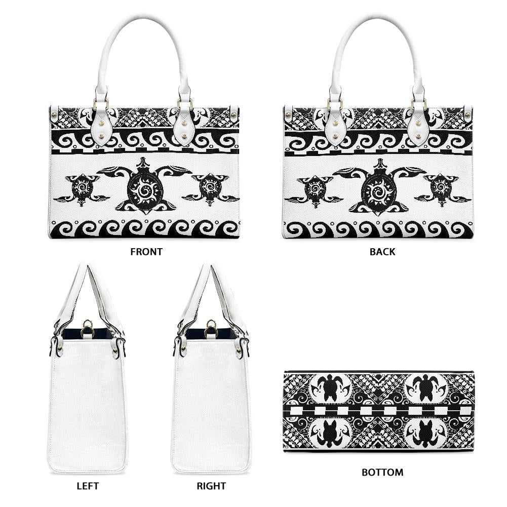 Ladies PU handbag With Sea Turtles, PU Handbag, Women's Shoulder Bag, Shoulder Bag, Ladies Work Bag, Elegant Handbag, Versatile Bag