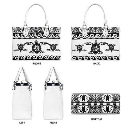 Ladies PU handbag With Sea Turtles, PU Handbag, Women's Shoulder Bag, Shoulder Bag, Ladies Work Bag, Elegant Handbag, Versatile Bag