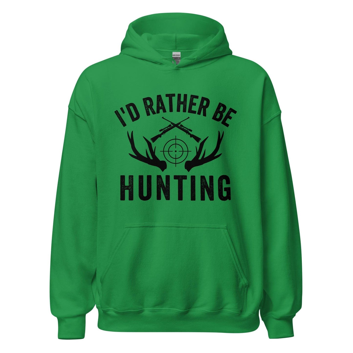 Hunting hoodie, I'd Rather Be Hunting Hoodie, gift for hunter, hunting gifts, deer hunting hoodies, Buck Hunting shirt