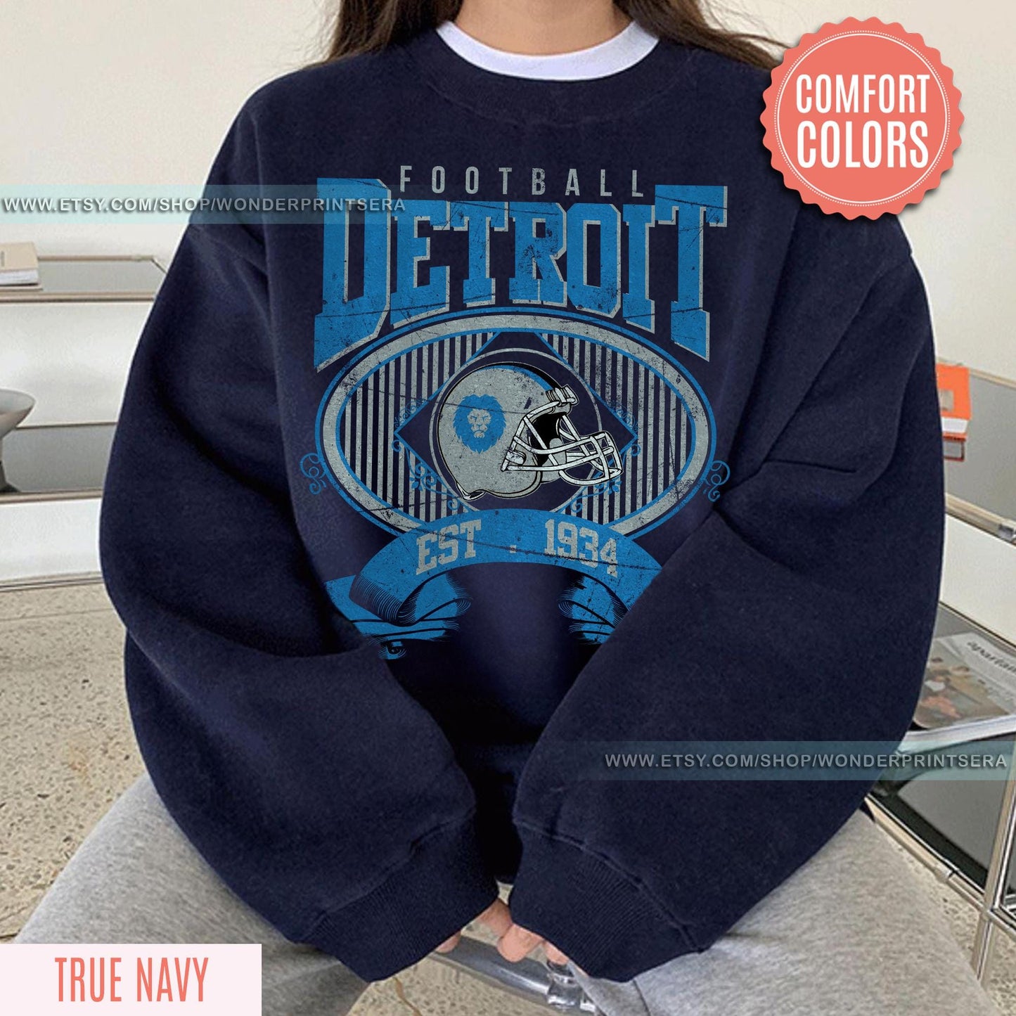 Detroit Football Vintage Style Shirt, Detroit Football Sweatshirt, Detroit Football Shirt, Detroit T-shirt, Sunday Football, Gameday Shirt