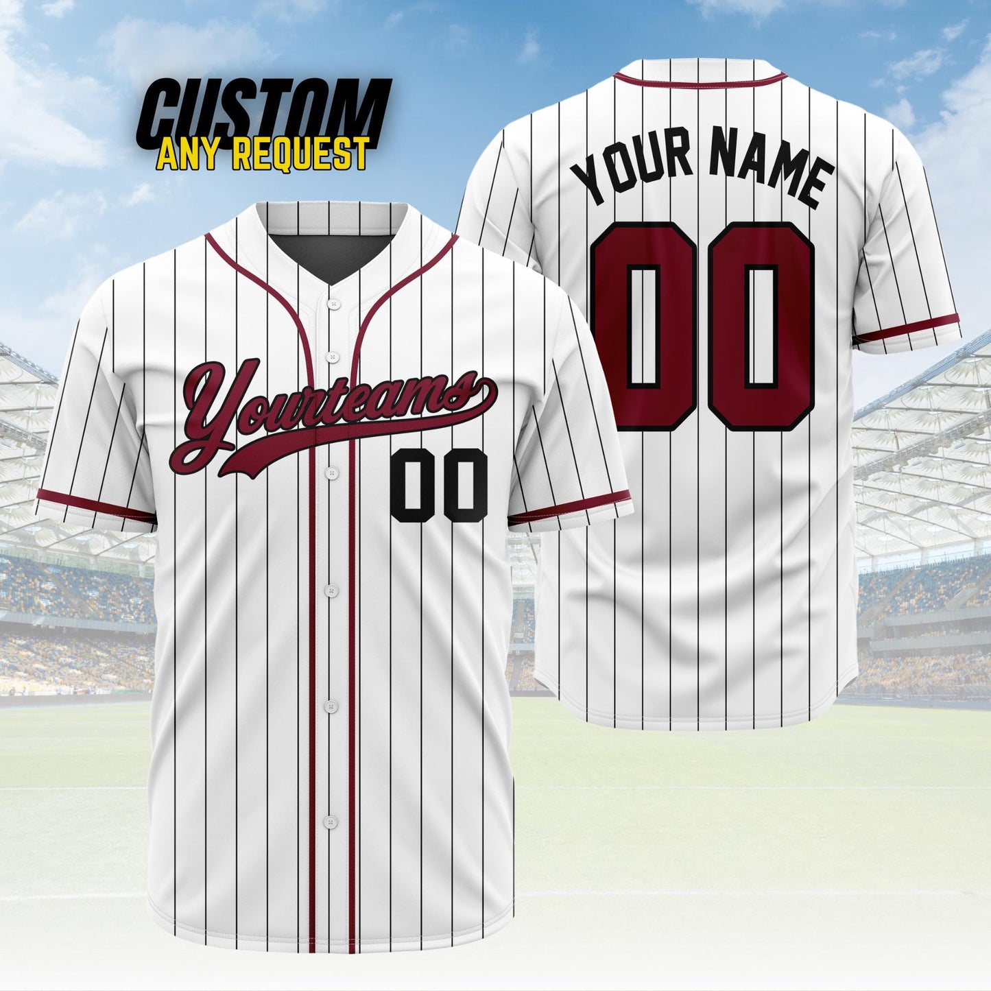 Personalized Team Name And Number Baseball Jersey,Custom Baseball Jersey Shirt, Baseball Jersey Uniform For Fans Baseball Lovers B11