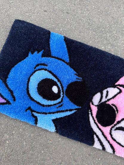 Cartoon keyboard rug