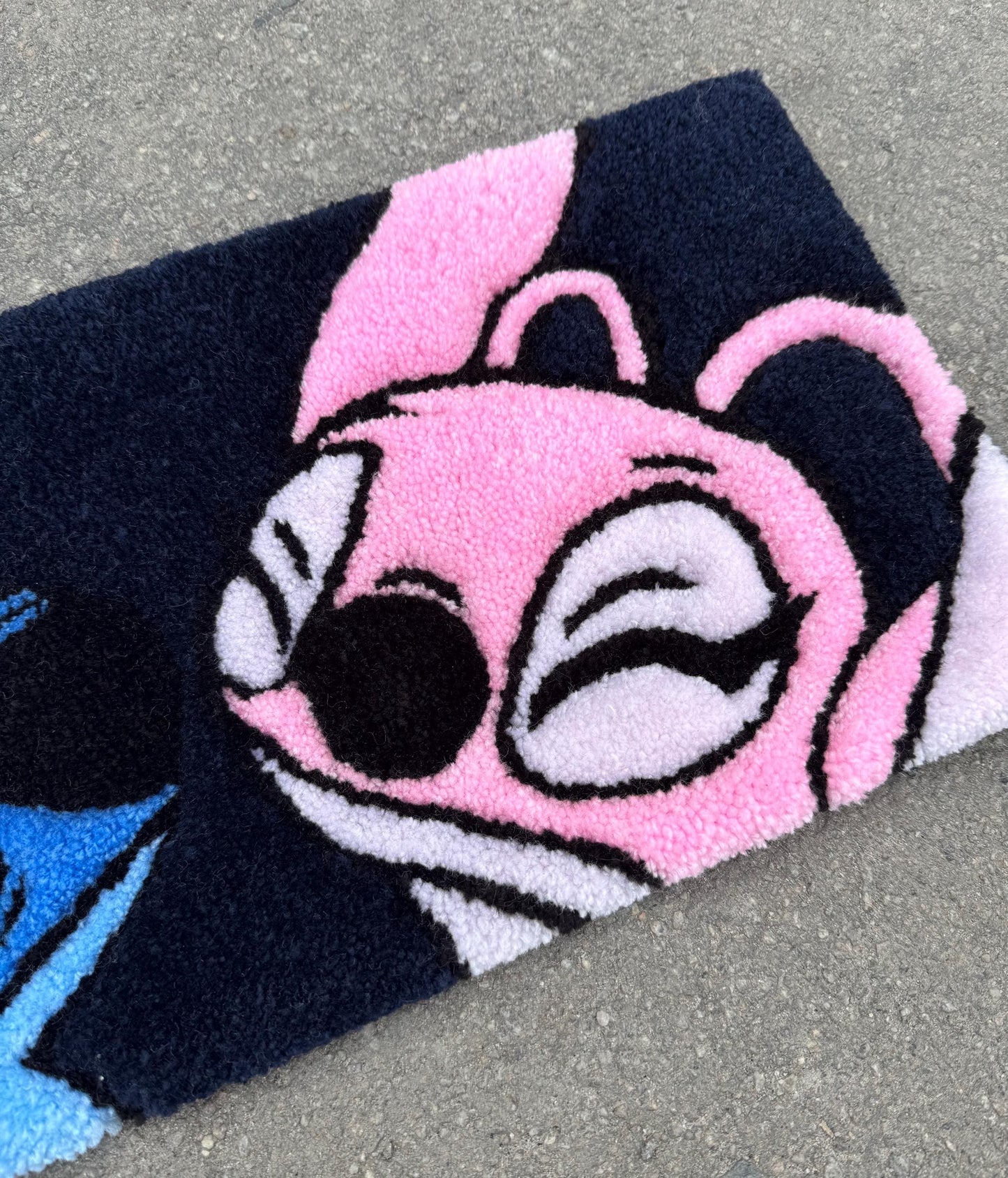 Cartoon keyboard rug