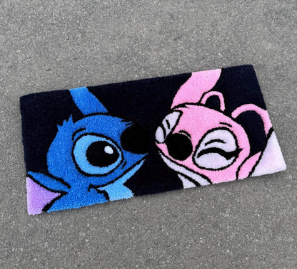 Cartoon keyboard rug