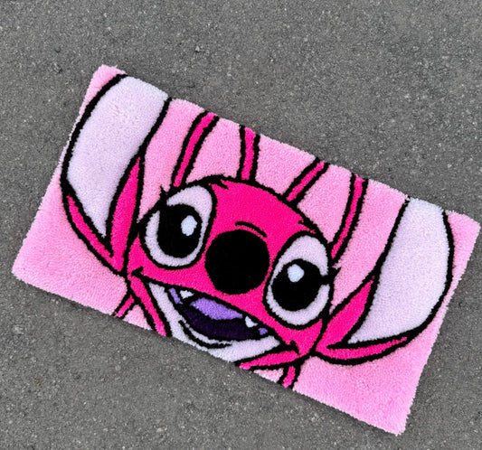 Cartoon keyboard rug Angel