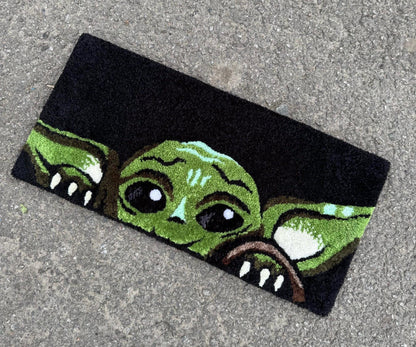 Baby Yoda Cartoon keyboard rug