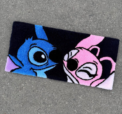 Cartoon keyboard rug