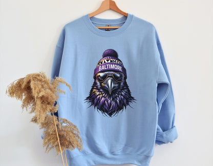 Baltimore Football Retro Shirt, Baltimore Football Sweatshirt, Game Day Shirt, Sundays Baltimore Football Shirt, Game Day Shirt