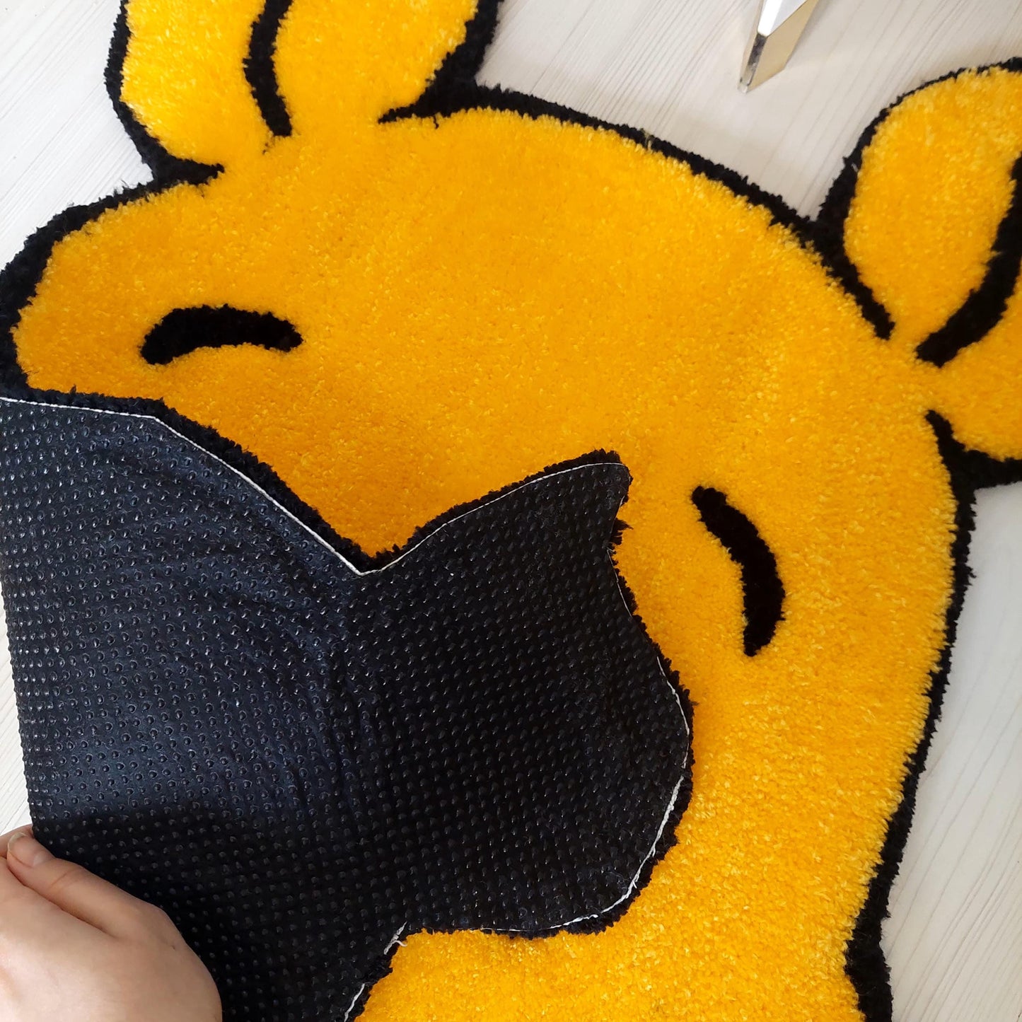 Winnie Rug,Tufted Rug,Handmade Rug,Cartoon Rug,The Pooh Tufted Rug,Kids Room Rug,Cute Rug, Custom Rug,Area Rug,Gift For Kids,Baby Room Rug