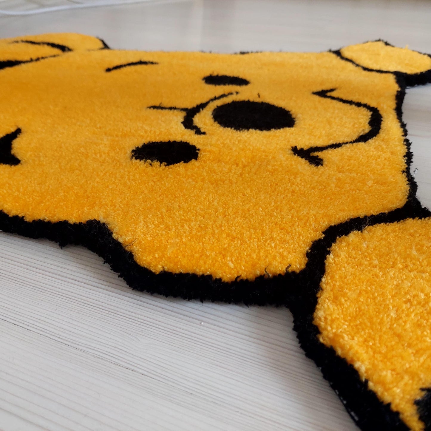 Winnie Rug,Tufted Rug,Handmade Rug,Cartoon Rug,The Pooh Tufted Rug,Kids Room Rug,Cute Rug, Custom Rug,Area Rug,Gift For Kids,Baby Room Rug