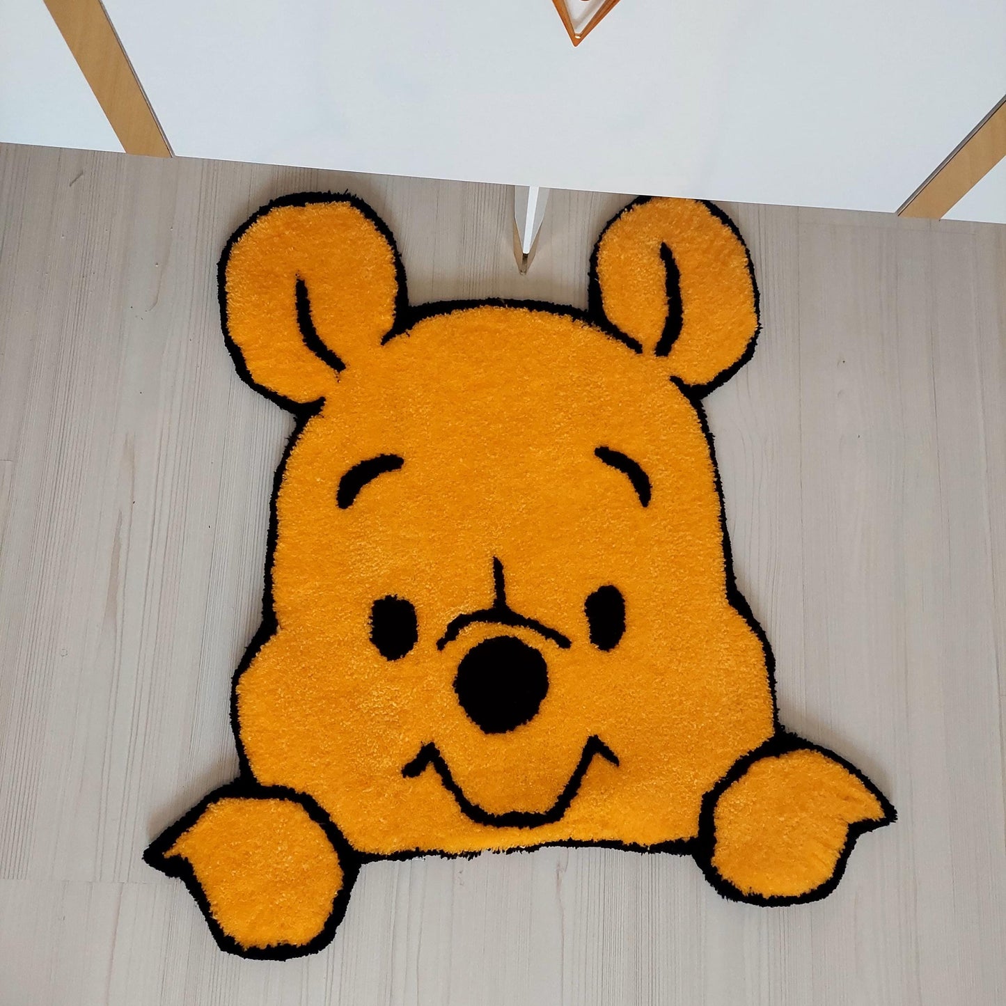 Winnie Rug,Tufted Rug,Handmade Rug,Cartoon Rug,The Pooh Tufted Rug,Kids Room Rug,Cute Rug, Custom Rug,Area Rug,Gift For Kids,Baby Room Rug