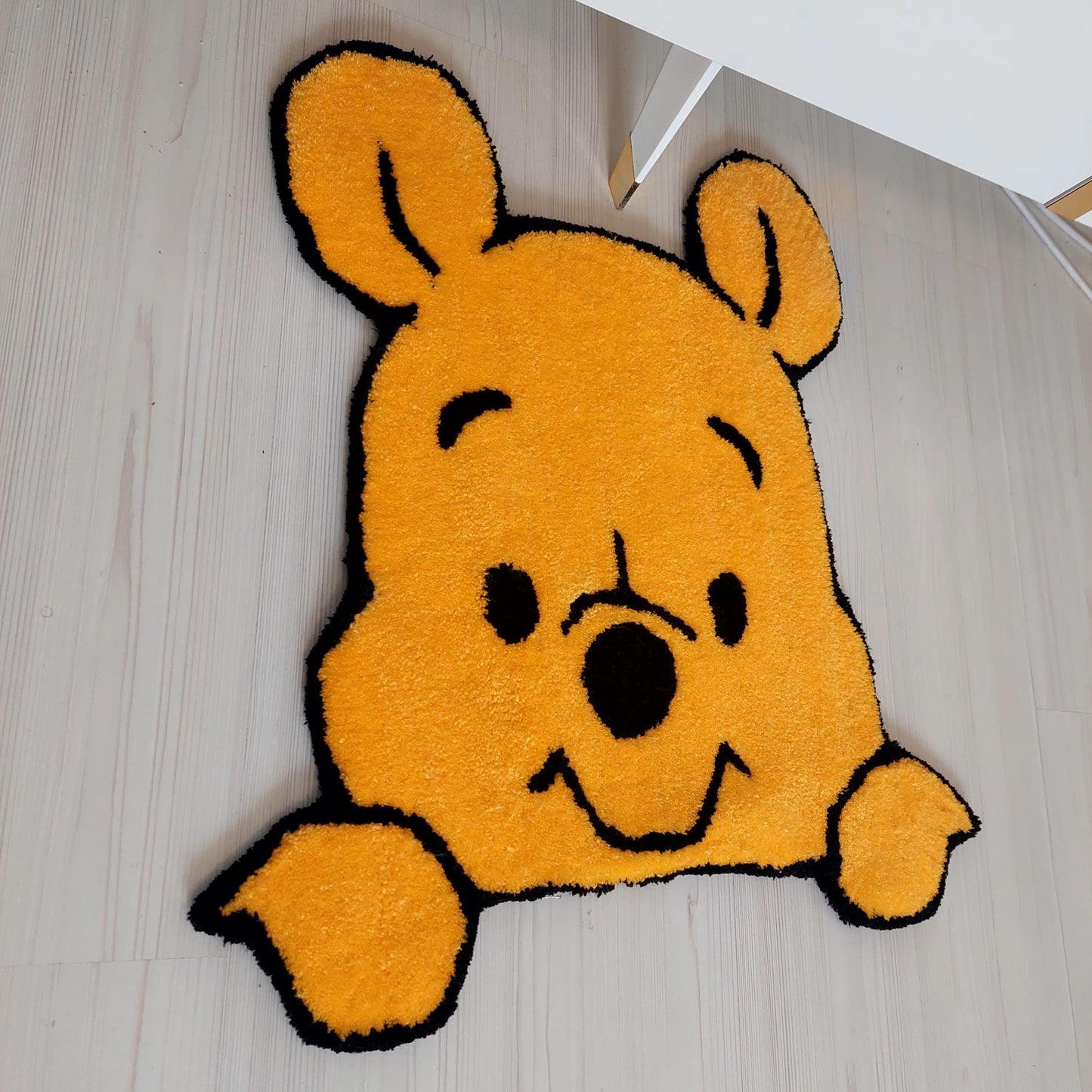 Winnie Rug,Tufted Rug,Handmade Rug,Cartoon Rug,The Pooh Tufted Rug,Kids Room Rug,Cute Rug, Custom Rug,Area Rug,Gift For Kids,Baby Room Rug