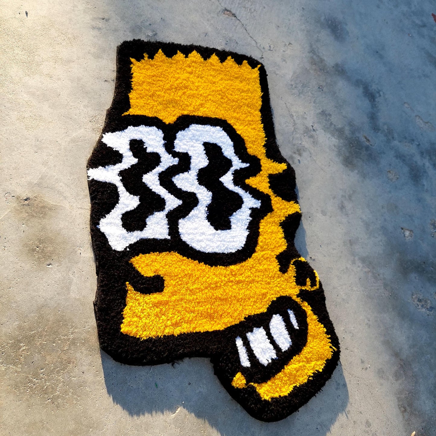 Simpsons Rug,Movie Rug,Tufted Rug,Cool Rugs,Nursery Rug,Unique Rugs,Nursery Decor,Gift for HerAnime Rug,Handmade Rug,Custom Rug,Area Rug