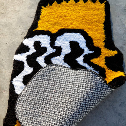 Simpsons Rug,Movie Rug,Tufted Rug,Cool Rugs,Nursery Rug,Unique Rugs,Nursery Decor,Gift for HerAnime Rug,Handmade Rug,Custom Rug,Area Rug
