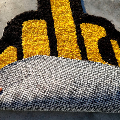 Fuck You Rug,Tufted Rug,Cool Rugs,Unique Rugs,Fun Rug,Handmade Rug,Custom Rug,Area Rug,Home Decor,Gift for Her,Funny Rug,Personalized Rug