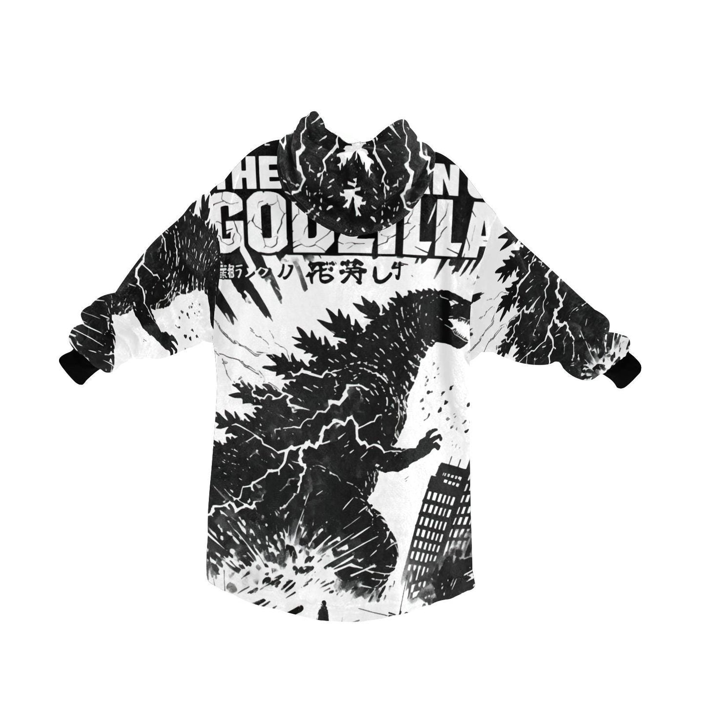 Children's Blanket Hoodie Godzilla Blanket Gojira Blanket Kaiju