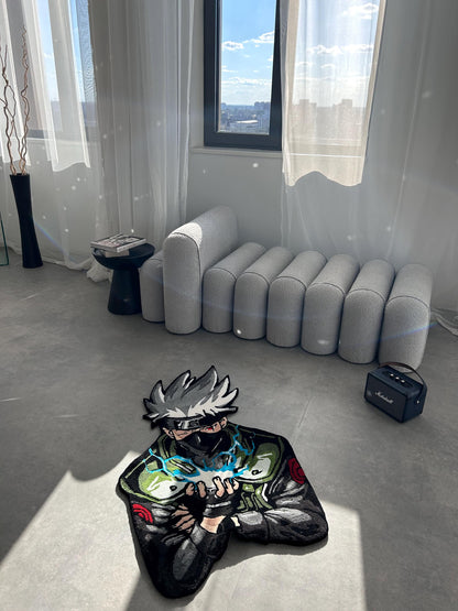 Handmade Anime Character Rug: Custom Home Decor