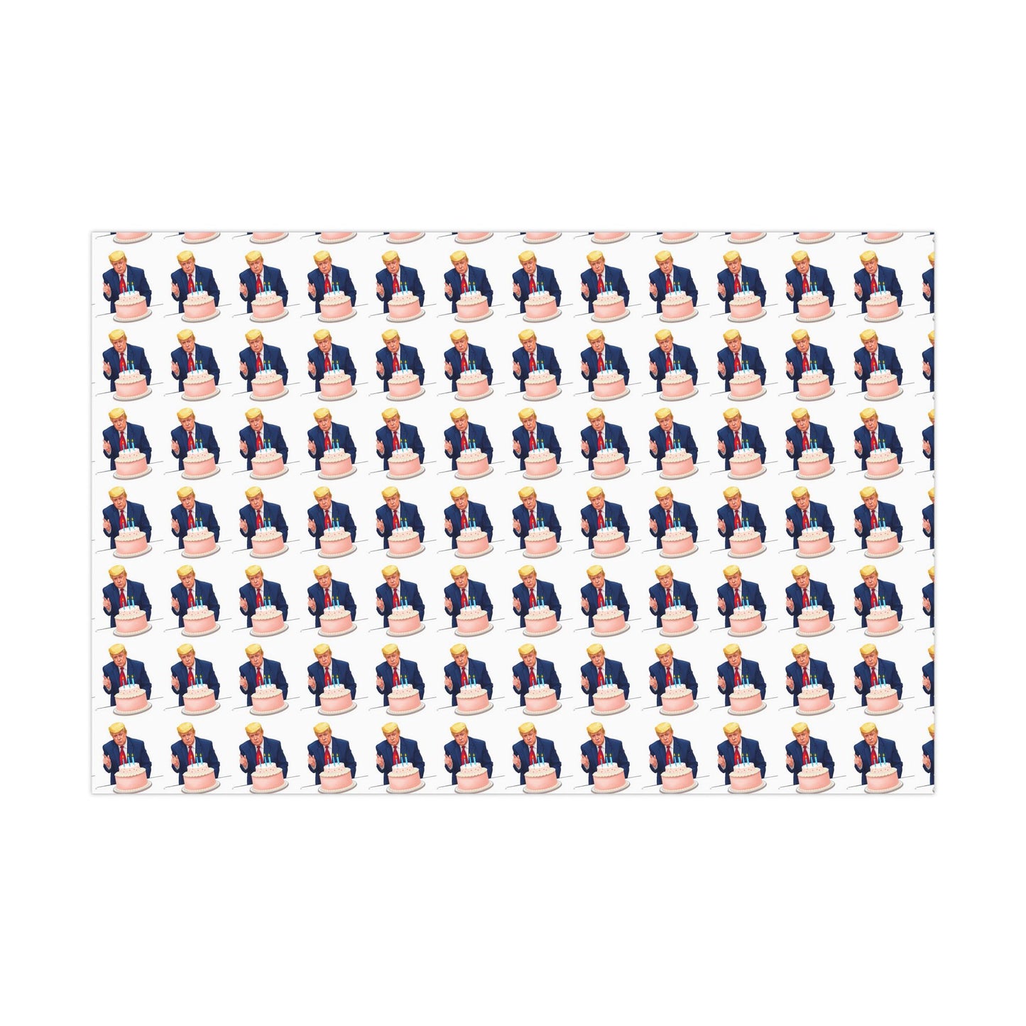 President Trump Gift Wrapping Papers Birthday's Anniversary Graduation, Father's Day Gift Wrap paper