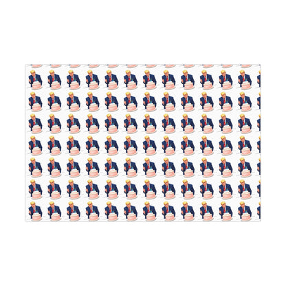 President Trump Gift Wrapping Papers Birthday's Anniversary Graduation, Father's Day Gift Wrap paper