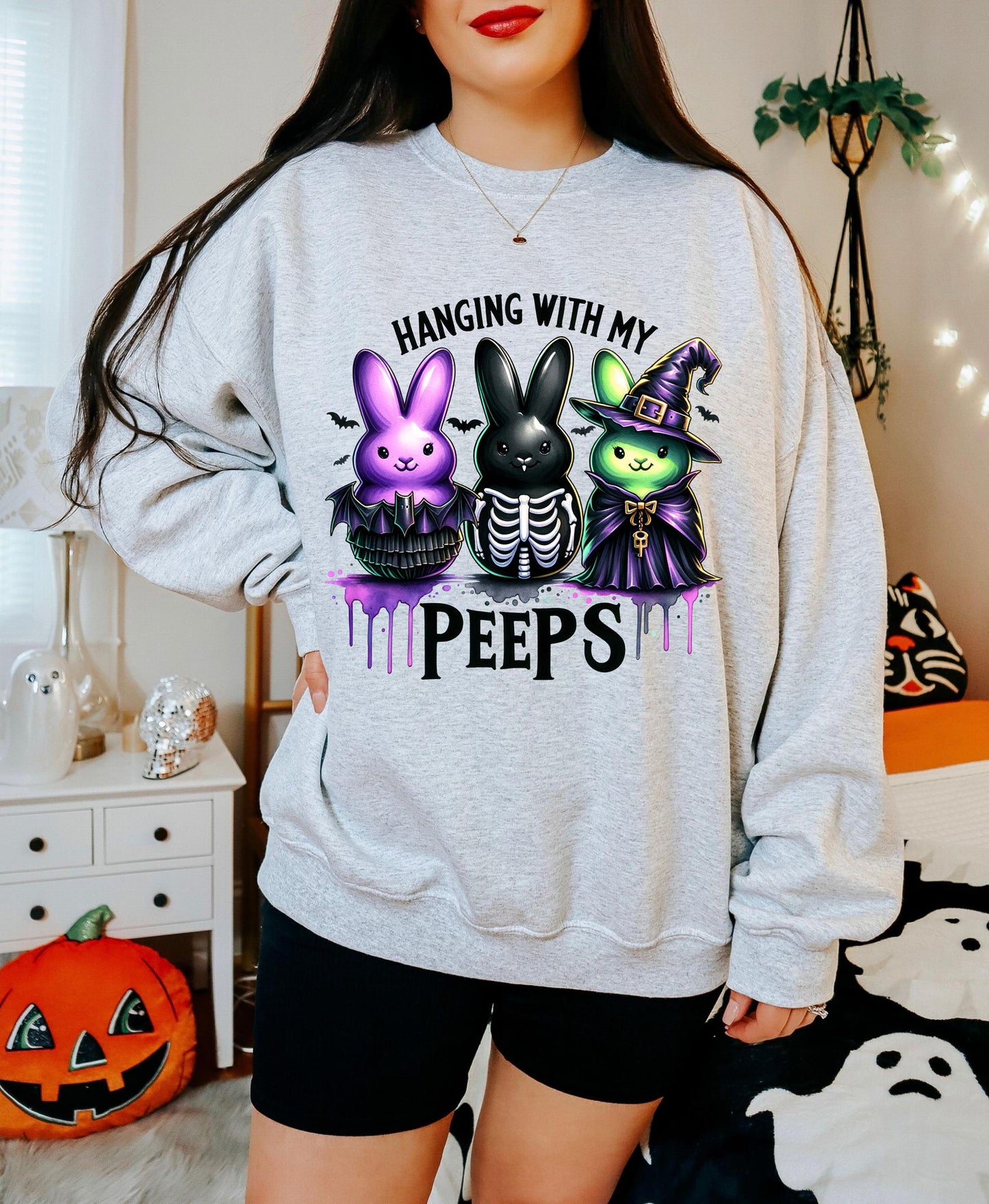 Easter Bunny Peeps Sweatshirt, Easter Shirt, Easter Shirt, Cute Easter Gift, Kids Easter Tee, Peeps Shirt, Kids Easter Shirt, Peeps Tee