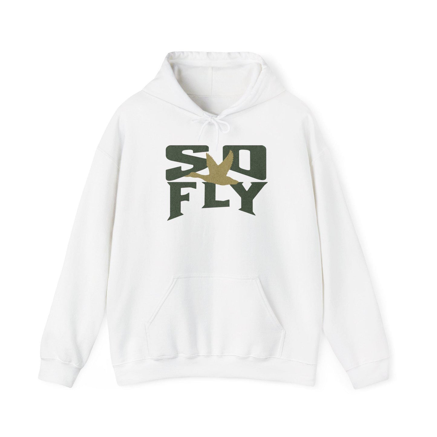 So Fly Duck Hunter Hoodie: Unisex Hunting Season Pullover