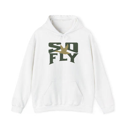 So Fly Duck Hunter Hoodie: Unisex Hunting Season Pullover