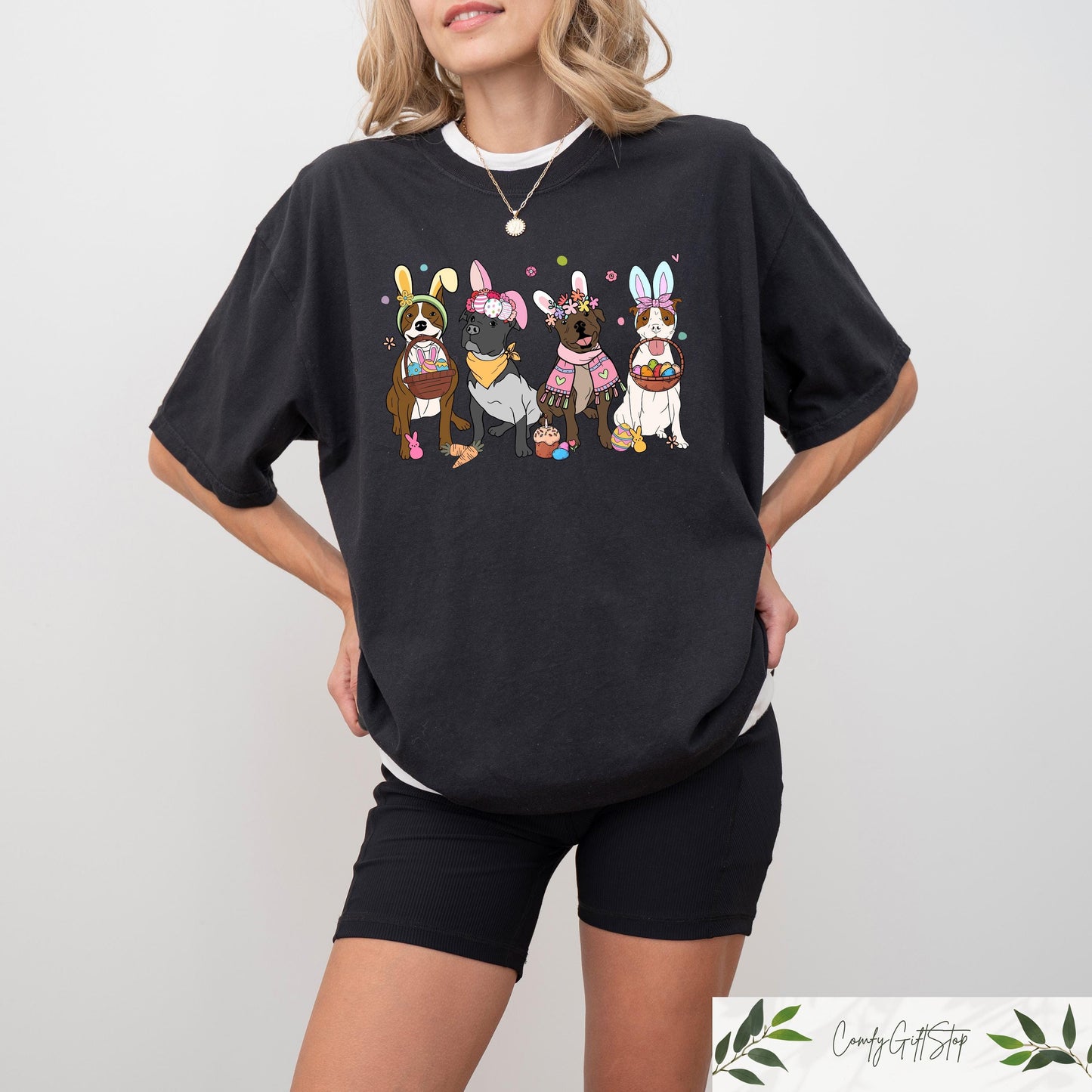 Easter Dogs Cup Sweatshirt, Easter Bunny Tee, Dog Lover Sweater, Easter Dogs Gift, Cute Gift for Dog Lover, Dog Mom Shirt, Easter Graphic
