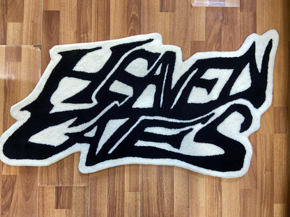 Custom Logo Tufted Rug Design | Personalized Shape Custom Rug | Custom Business Logo Tufted Rugs | Customized Tufting Logo Carpet | Tuft Rug