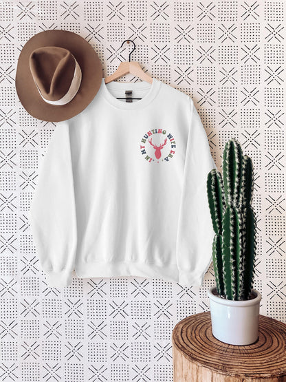 In My Hunting Wife Era Sweatshirt, Hunting Season Shirt, Deer Hunting Sweater, Hunt Wife Crewneck, Gift For Wife