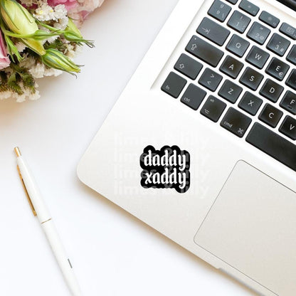 Daddy Xaddy Xaden Book Boyfriend Vinyl Sticker | Book Inspired | Bookish Stickers | Kindle | Laptop | Romantasy Book Merch